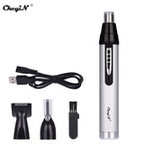 Rechargeable Nose Hair Trimmer Ear Hair Removal Pen Multifunction Nose Ear Sideburns Eyebrow Hair Shaving Kit Beard Trimmer 31