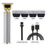 SPESHE T9 Hair Trimmer USB Hair Cutter Cordless Hair Clippers Shaving Grooming Kit Electric Beard Barber Shaver for Men Haircut