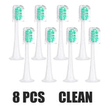 Replacement Toothbrush Heads For Xiaomi T300 T500 Sonic Electric Teeth Brush Mijia T300 Nozzles With Dust Cover Vacuum Packaging