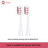 Oclean X Pro Elite/ X Pro/ F1 /Air 2/One 2/4PCS Replacement Brush Heads for Electric Toothbrush Deep Cleaning Tooth Brush Heads