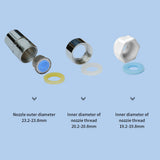 New Fashion Faucet Oral Irrigator Toothbrush Head Nozzle Dental Water Jet Tips Flosser Implement Irrigation Floss SPA Oral Clean