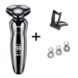 ZOZEN Electric Shaver Electric Shaver for Men Professional Hair Clipper and Beard Waterproof Rechargeable Men's Hair Shaver