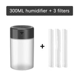 Mini Ultrasonic Air Humidifier 360ML Mute Aroma Essential Oil Diffuser For Home Car USB Fogger Mist Maker with LED Night Lamp