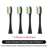 Original Oclean Toothbrush Head for Oclean X/X Pro/Z1/F1/One/Air 2 Electric Sonic Toothbrush  PP material &amp; certification
