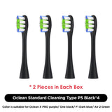 Original Oclean Toothbrush Head for Oclean X/X Pro/Z1/F1/One/Air 2 Electric Sonic Toothbrush  PP material &amp; certification