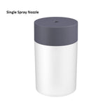 USB Air Humidifier Ultrasonic Cool Mist Aromatherapy Diffuser with LED Warm Night Lamp Double Spray Nozzle Aroma Humidificador