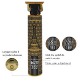 Professional Men's Electric Shaver Beard Trimmer Hair Cutting Machine Barber Cordless Haircut Machine shaving blades Razor 3