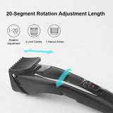 Professional Rechargeable Electric Hair Clipper Portable Hair Trimmer Low Noise Barber Hair Cutting Machine Kids Adult