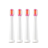 SEAGO 4pcs/lot Electric Toothbrush Heads for EK8/EK9/EK10 Kids Sonic Brush Heads Nozzles Soft Bristles Replacement Brush Heads