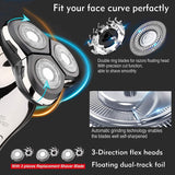 ZOZEN Men's Electric Shaver,Electric Shaver For Men,Beard and Mustache Trimmer,Washable and USB Charging Shaving Machine