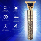 Professional Barber Hair Clipper Rechargeable Electric Finish Cutting Machine Beard Trimmer Shaver Cordless Corded