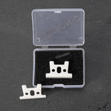 WAHFOX 2PCS/SET Ceramic Movable blade 24 teeth with box Replacement T Blade for Andis D7 D8 SlimLine Pro Li