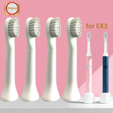 Original SOOCAS EX3 Electric Toothbrush Replaceable Head Sonic Tooth Brush Heads DuPont Bristles 2-8 Pcs Sealed Package 5