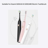 Replacement Toothbrush Head For Xiaomi Soocas X5 X3 X1 X3U SOOCARE Sonic Electric Tooth Brush Dupont Bristle Heads 10/20/30Pcs