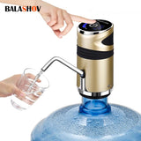Wireless Automatic Electric Water Pump USB Charging Button Dispenser Gallon Bottle Drinking Switch for Water Pumping Device