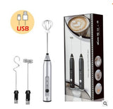 Wireless Electric Milk Frothers Handheld Blender With USB Electrical Mini Coffee Maker Whisk Mixer For Coffee Cappuccino Cream
