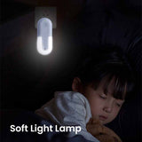 Portable Negative Ion Air Purifier Mini Odor Deodorizer Ionizer LED Lamp Dust Odor Smoke Formaldehyde Removal for Toilet Room