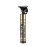 USB Rechargeable Powerful Clipper Beard Electric Hairdresser Razor Barbershop Cordless Close to 0mm T Head Men Haircut Tools