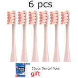 Replacement Brush Heads for Oclean X/X PRO Elite/F1/ One/ Air 2 Sonic Electric Toothbrush Nozzles Soft DuPont Bristle With Gift
