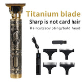 SPESHE T9 Hair Trimmer USB Hair Cutter Cordless Hair Clippers Shaving Grooming Kit Electric Beard Barber Shaver for Men Haircut