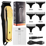Professional Barber Hair Clipper Rechargeable Electric Cutting Machine Beard Trimmer Shaver Razor for Men Cutter