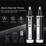 Rechargeable Nose Hair Trimmer Ear Hair Removal Pen Multifunction Nose Ear Sideburns Eyebrow Hair Shaving Kit Beard Trimmer 31