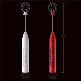 USB Milk Frother Electric Blender Mixer Handheld Milk Foame Maker 3-Speeds Egg Beater Mini Stirrer For Coffee Electric Egg Whisk