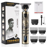 Professional Barber Hair Clipper USB Electric Hair Trimmer T-Outliner Cutting Beard Trimmer Shaver Men Barber Hair Cutting