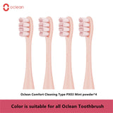 Oclean X Pro Elite/ X Pro/ F1 /Air 2/One 2/4PCS Replacement Brush Heads for Electric Toothbrush Deep Cleaning Tooth Brush Heads