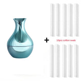 USB Aroma Essential Oil Diffuser Ultrasonic Air Home Humidifier Mini Mist Maker Aroma Diffuser 130ML 7 Color LED Light Office