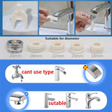 Tackore Faucet Water Dental Flosser Oral Irrigator Jet Brush Teeth Whitening Toothbrush Cleaning Oral Irrigator