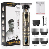 Professional Barber Hair Clipper USB Electric Hair Trimmer T-Outliner Cutting Beard Trimmer Shaver Men Barber Hair Cutting