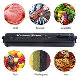 Vacuum Sealer Machine EU Plug Vacuum Packer Machine Small Home Kitchen Sealing Machine Food Sealers With 10pcs Food Vacuum Bags