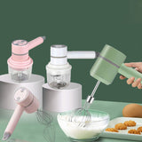 Wireless Food Mixer Electric Milk Frother Egg Beater Bubble Maker Whisk For Coffee Cappuccino Blender Baby Complementary Mixer