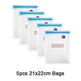 Portable Mini Automatic Compression Vacuum Pump Sealer for Traveling Home Kitchen USB Rechargeable Vacuum Packing Machine