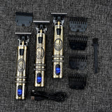New Electric Hair Trimmer Cordless Shaver Beard Trimmer Electric Shaver for Men 0mm Men Barber Hair Cutting Machine For Men