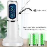 Portable Automatic Dispenser Water Bottle Pump Mini Barreled Water Electric Pump USB Charge Wireless Water Pump Bottle Switch