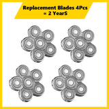 Replacement Electric Shaver Head  6 Blade Electric Razor Cutter Heads Men's Safety Razor Blades Face care Shaving blades