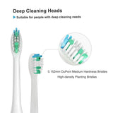Sarmocare 2 pcs/lot Toothbrushes Head for S100 and S200 Ultrasonic Sonic Electric Toothbrush Fit Electric Toothbrushes Head
