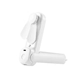 New folding telescopic manual portable small fan air cooler small household appliance manual usb mini spray fan
