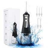 Portable Oral Irrigator for Teeth Electric Dental Water Jet Flosser USB 300ml Tank Dental Floss Cleaning Waterproof Dropshipping