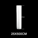 Vacuum Food Saver Sealer Bags Rolls 12/15/17/20/25/28/30cmx500cm Sous Vide Storage Packaging bag for Meat Fruits Vegetables Nuts