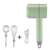 Portable Electric Food Mixer Wireless Hand Blender 3 Speeds High Power Dough Blender Egg Beater Baking Hand Mixer Kitchen Tools