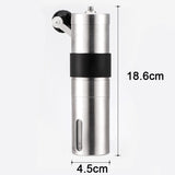 New Manual Coffee Grinder Mini Hand Conical Burr Espresso Grinder Coffee Been Mill Tools Ceramic Movement for Handmade Coffee