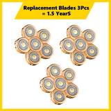 Replacement Men Shaver Head Electric Shaver 6 Cutter spare Razor Blades Intelligent Floating Extra Head Stainless Steel