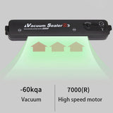 Vacuum Sealer Machine EU Plug Vacuum Packer Machine Small Home Kitchen Sealing Machine Food Sealers With 10pcs Food Vacuum Bags