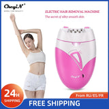USB Rechargable Female Epilator Women Shaver Hair Removal Electric Lady Shaving Trimmer Bikini Depilatory Legs Body Depilador
