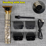 New Electric Hair Trimmer Cordless Shaver Beard Trimmer Electric Shaver for Men 0mm Men Barber Hair Cutting Machine For Men