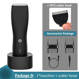 Professional Men's Hair Trimmer Machine Electric Clipper Razor for Intimate Areas Body Hair Removal Beard and Mustache Shaving