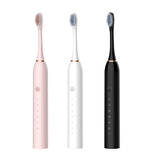 Sonic Electric Toothbrush Ultrasonic Automatic USB Rechargeable IPX7 Waterproof Travel Box Holder Toothbrush Tooth Brush Heads